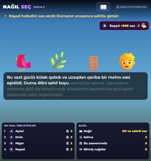Masal Seç oyunu